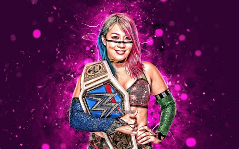 asuka wallpaper wwe